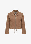 ONLY 15376829 . - Faux leather jacket - marron