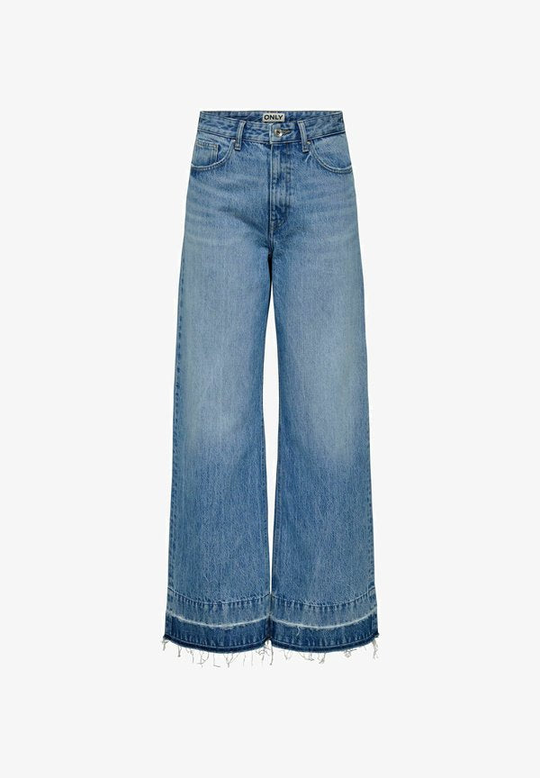 ONLY Wide-fit ONLBAILEY High waist Wide Leg Fit - Wide Leg - light blue denim