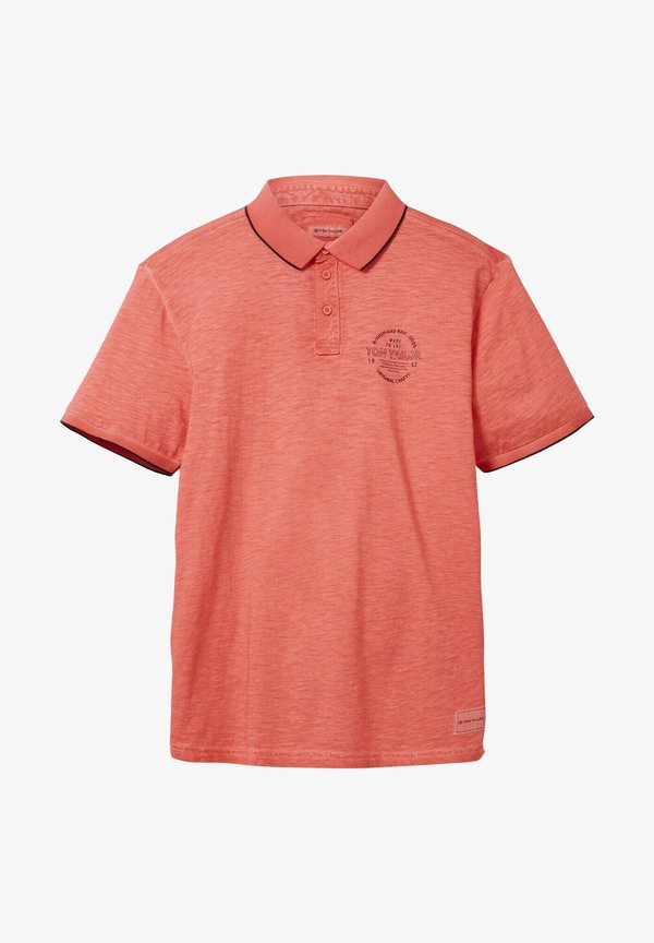 TOM TAILOR Polo shirt - porcelain coral