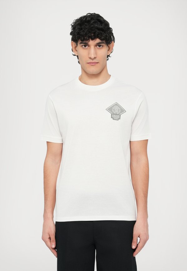 Cavalli Uomo MERCERIZED PATCH LOGO TEE