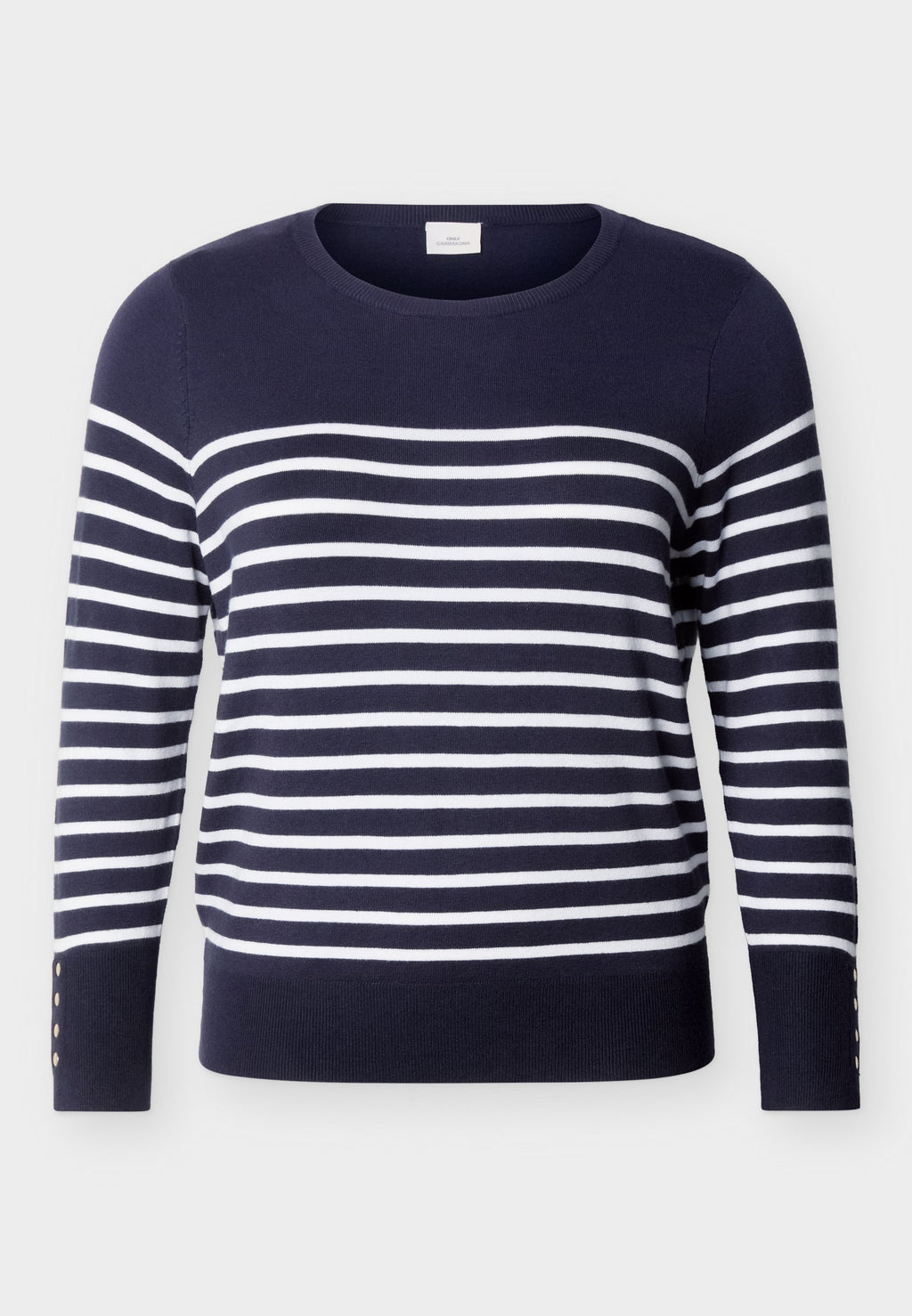 CARVIVIA LIFE BUTTON DETAIL O NECK Media 1