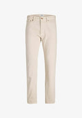 Jack & Jones RELAXED FIT JEANS JJICHRIS JJORIGINAL HA 982 RELAXED FIT JEANS - Straight leg jeans - ecru