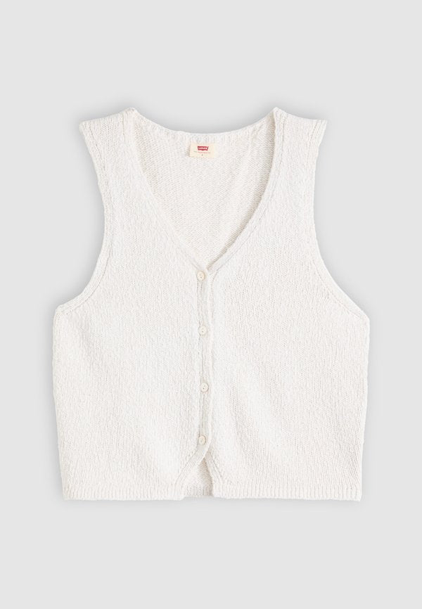 Levi's® HELEN MINI BOUCLE - Waistcoat - tofu