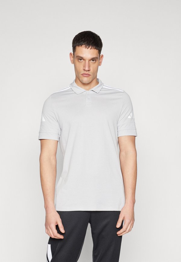 adidas Performance SQUADRA25 C POLO - Polo shirt - team light grey/white