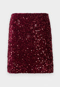 VILA VIBELIEVE SHORT SEQUINS SKIRT