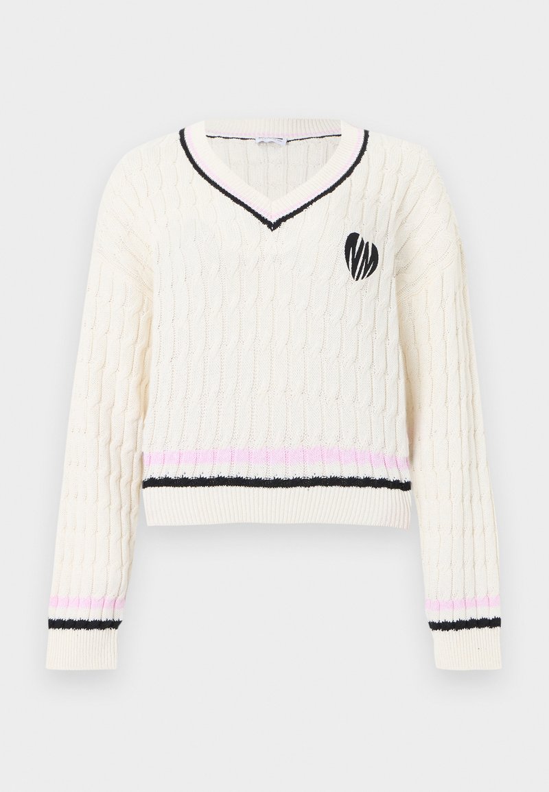 NMMAKI CABLE V NECK  Media 1