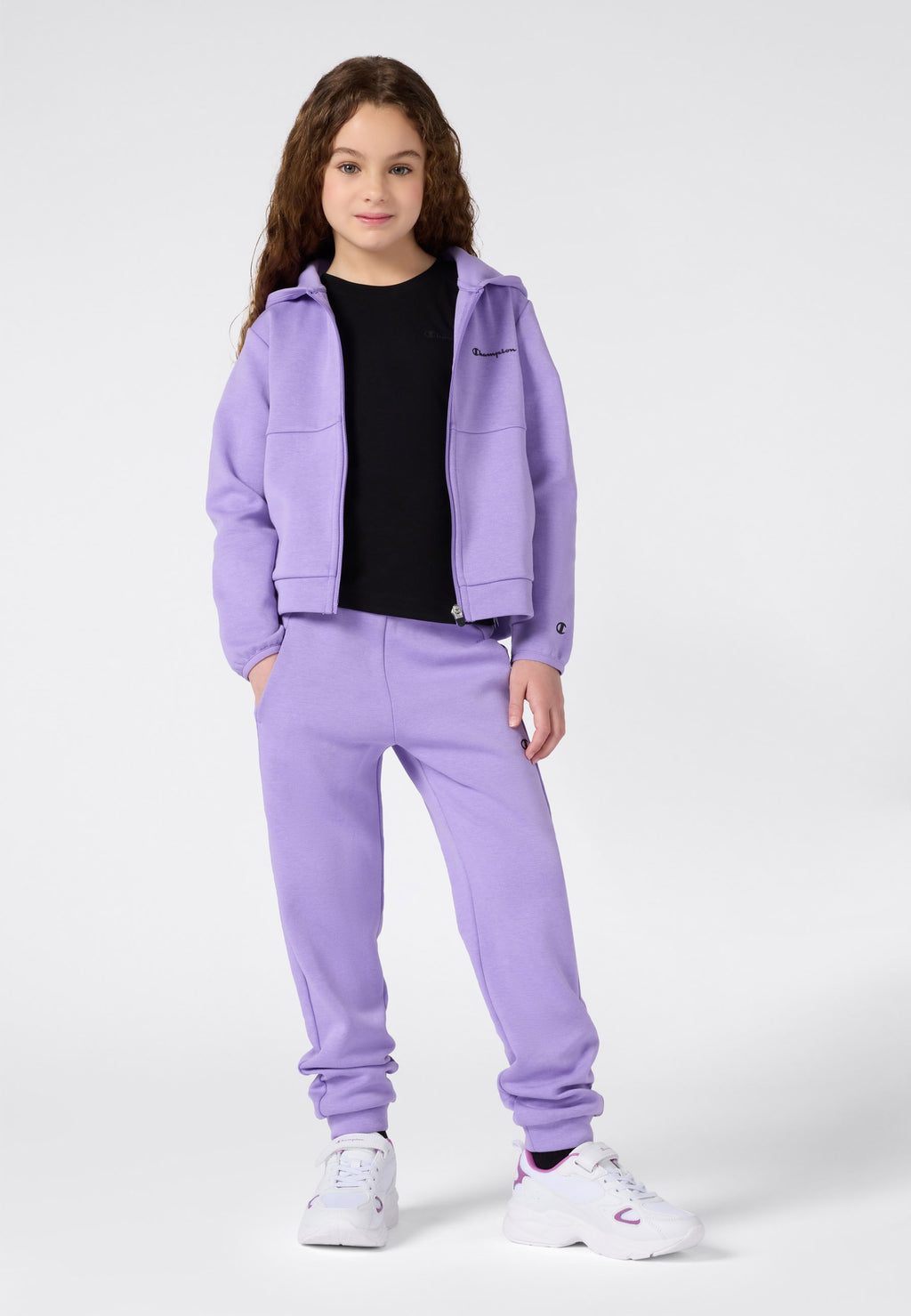 Champion TECH FULL ZIP HOODIE INTERLOCK