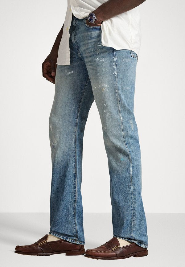 Polo Ralph Lauren Big & Tall HAMPTON STRAIGHT HAND-PAINTED JEAN