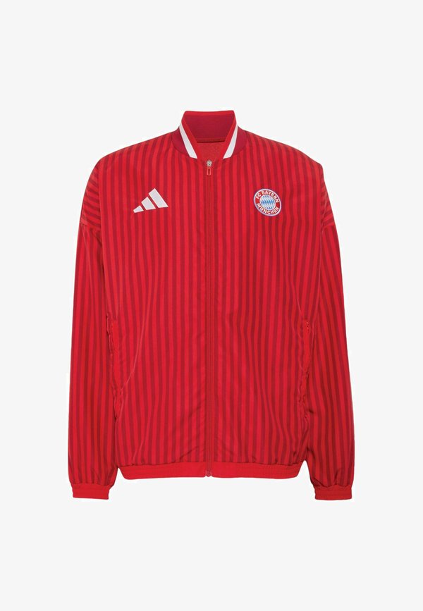 adidas Performance ADIDAS PERFORMANCE FC BAYERN MUENCHEN STADIUM TRACK TOP - Club wear - better scarlet   team victory red