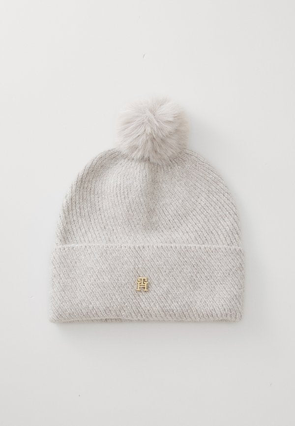 Tommy Hilfiger POM  - Beanie - grey whisper