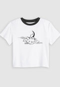 Levi's® GRAPHIC MINI RINGER - Print T-shirt - bright white