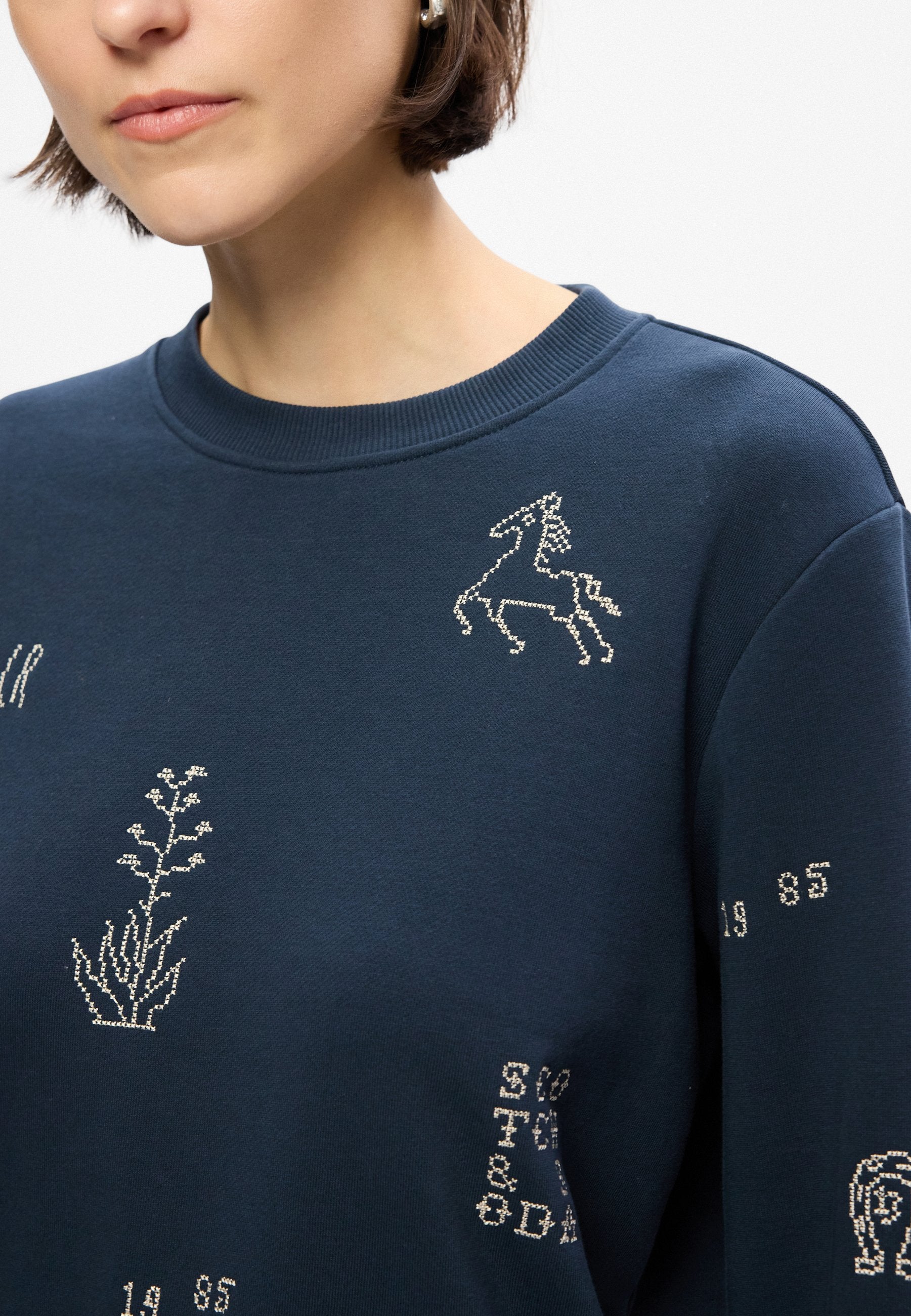 Scotch & Soda EMBROIDERED REGULAR FIT