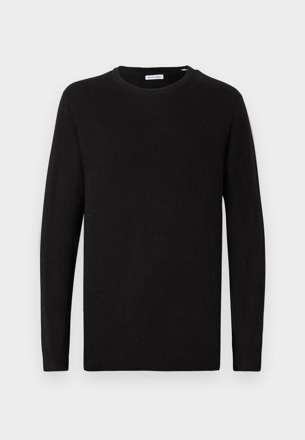 Jack & Jones Knitted Plain Knitted - Jumper - schwarz