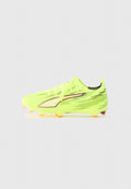 Puma ULTRA 6 MATCH FG/AG - Football boots artificial grass - yellow alert/black/silver-coloured/glowing red