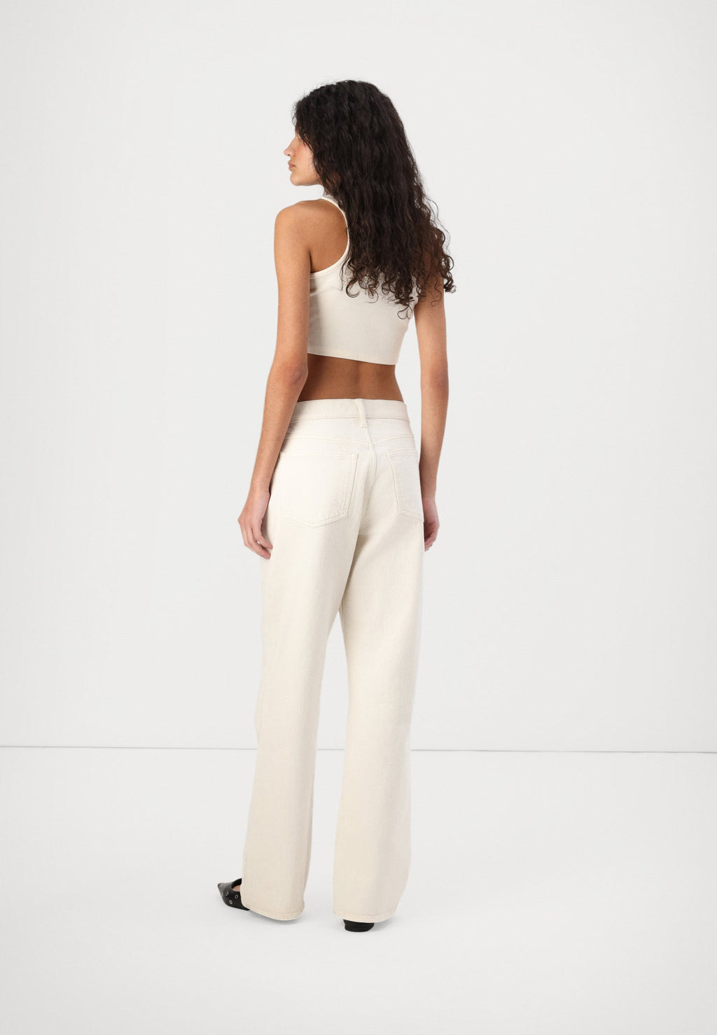 Abercrombie & Fitch Curve Love Low Rise Baggy Jean
