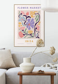 Orange Wallz PASTEL FLOWER MARKET