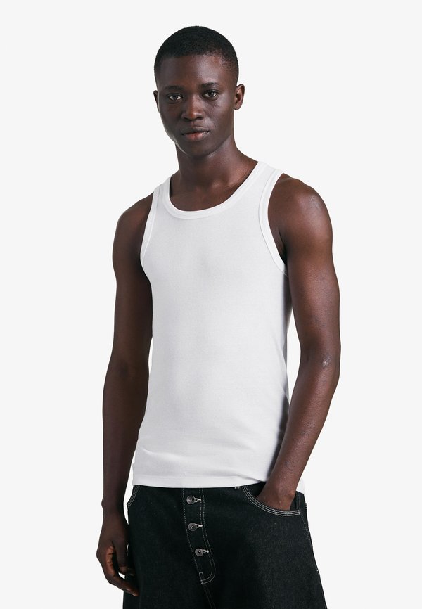 Bershka STRAPPY  - Top - white