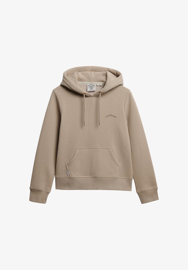 Superdry & Co ESSENTIAL LOGO - Hoodie - cobblestone grey