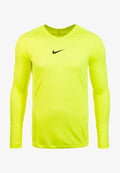 Nike Performance DRY PARK FIRST - Long sleeved top - yellow