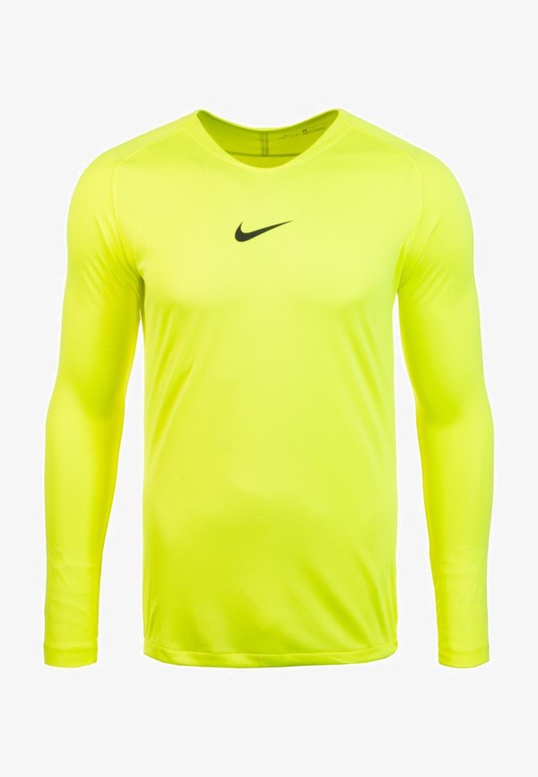 Nike Performance DRY PARK FIRST - Long sleeved top - yellow