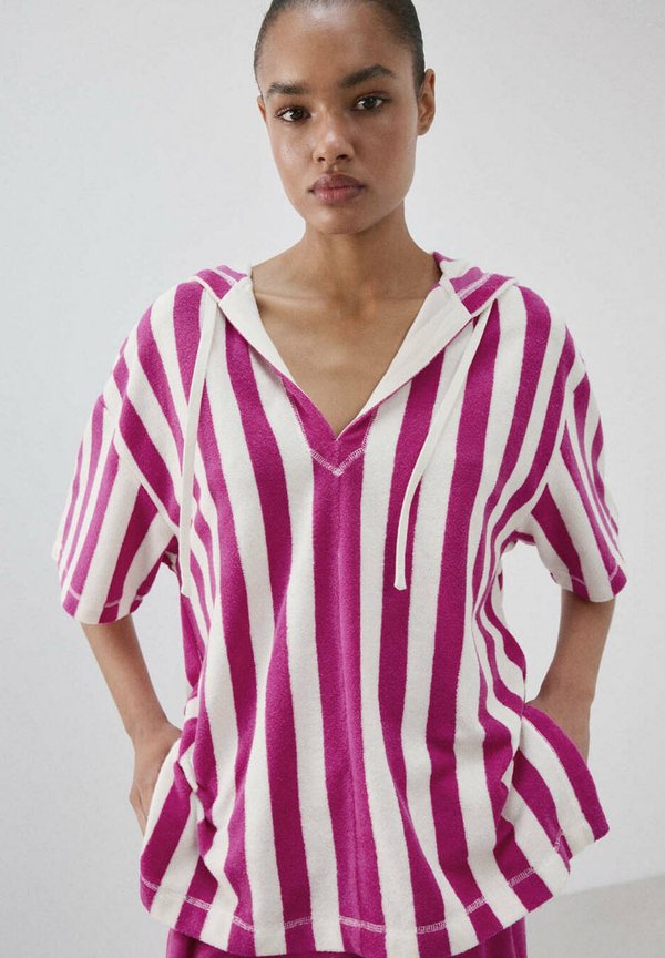 Mango ADULT - Print T-shirt - pink
