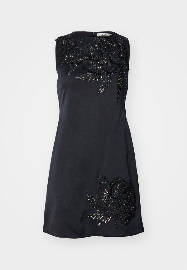 Alice + Olivia CLYDE EMBELL ALINE DRESS