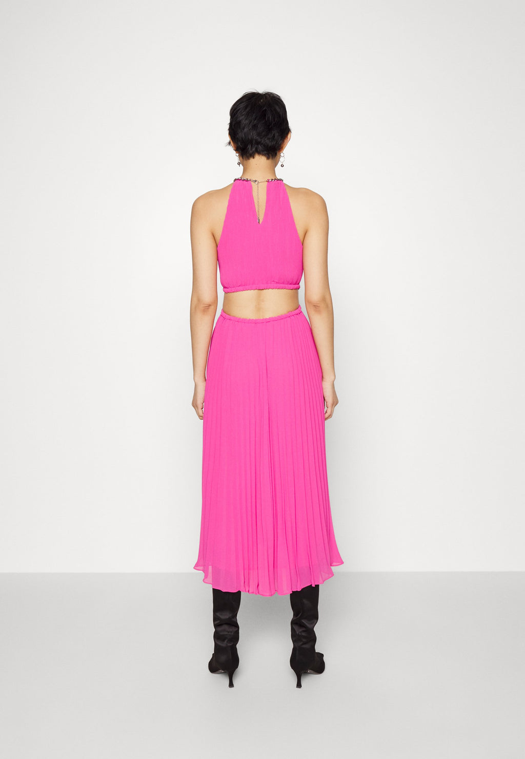 MICHAEL Michael Kors PLEATED CUTOUT