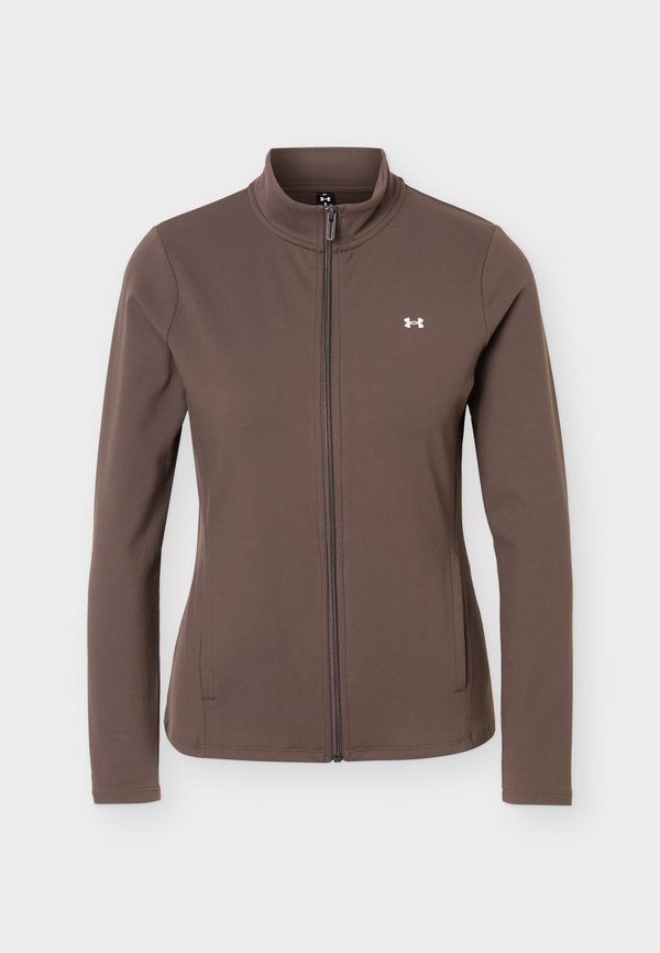 Under Armour MOTION - Training jacket - peppercorn/white