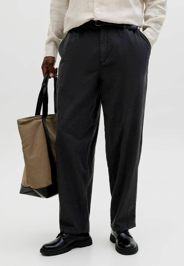 Jack & Jones Barrel Fit - Trousers - black