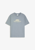 Bershka RELAX GRAFFITY PRINT - TSHIRT - Print T-shirt - grey