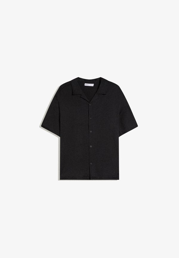 Bershka RUSTIC RELAXED - SHIRT  00999721 - Shirt - black