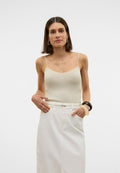 Vero Moda Knitted VMPELIA Knit - Top - bone white