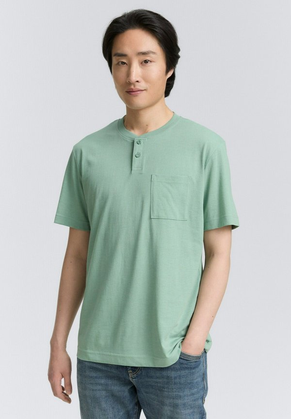 TOM TAILOR Basic T-shirt - dust green melange