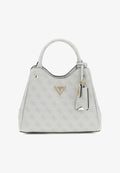 Guess MERIDIAN II GIRLFRIEND CARRYALL - Handbag - bone logo