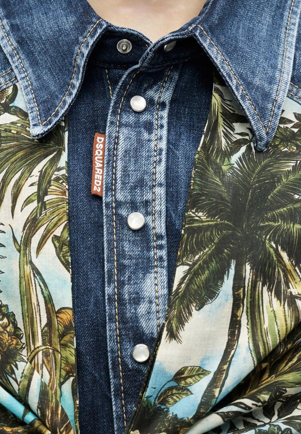 Dsquared2 CROPPED SHIRT