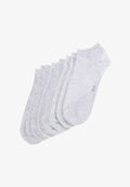TOM TAILOR 8 PACK - Sneaker socks - silver grey