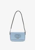 Guess ISOLA CONVERTIBLE XBODY FLAP - Handbag - light blue