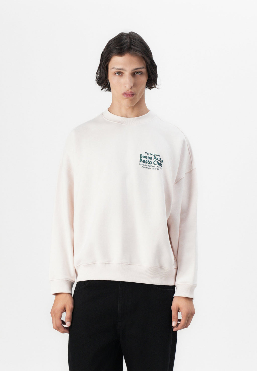 On Vacation PESTO CLUB SWEATER UNISEX