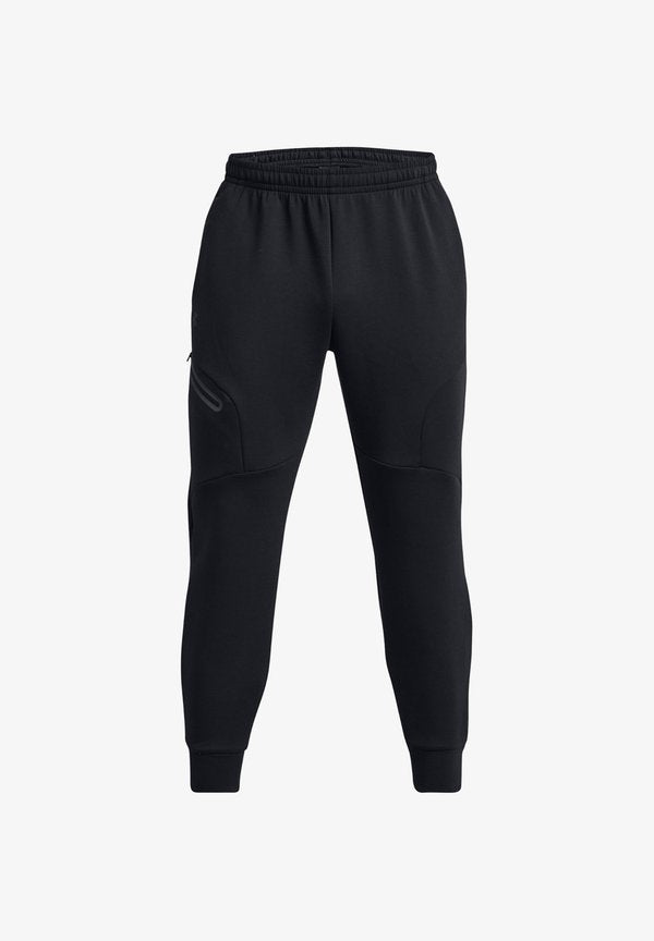 Under Armour UNSTOPPABLE FLEECE - Tracksuit bottoms - black