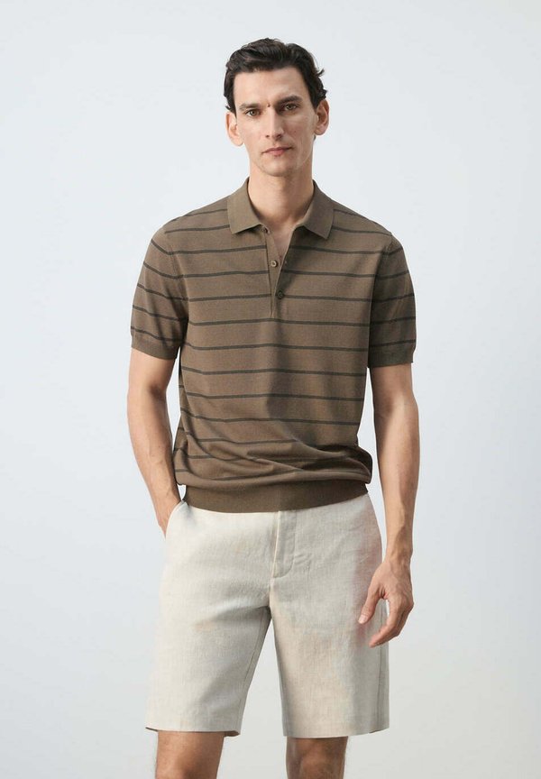 Mango ADULT - Polo shirt - brown