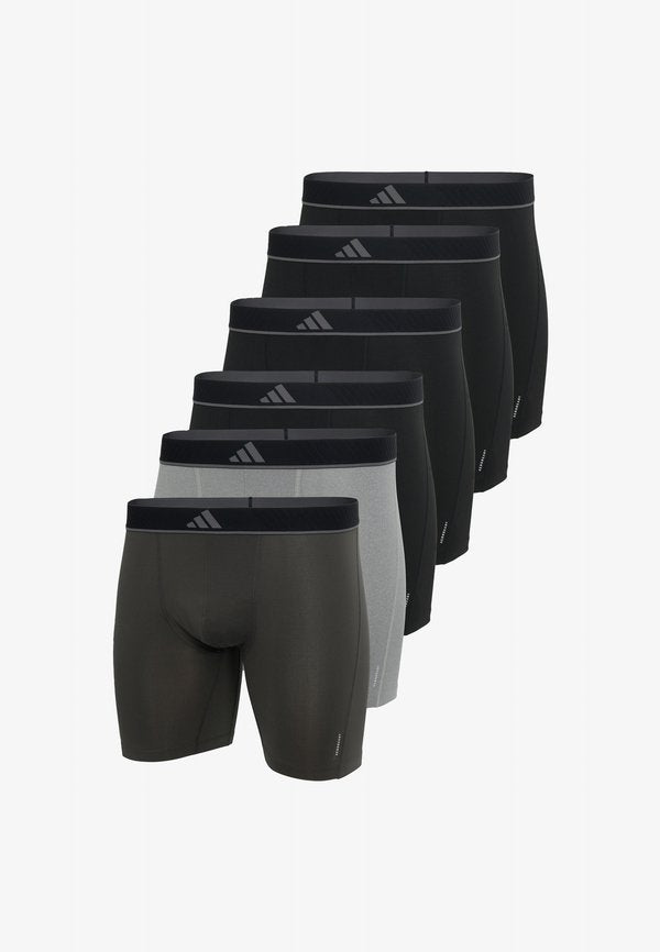 adidas Sportswear 6ER PACK - Trunks - schwarz grau