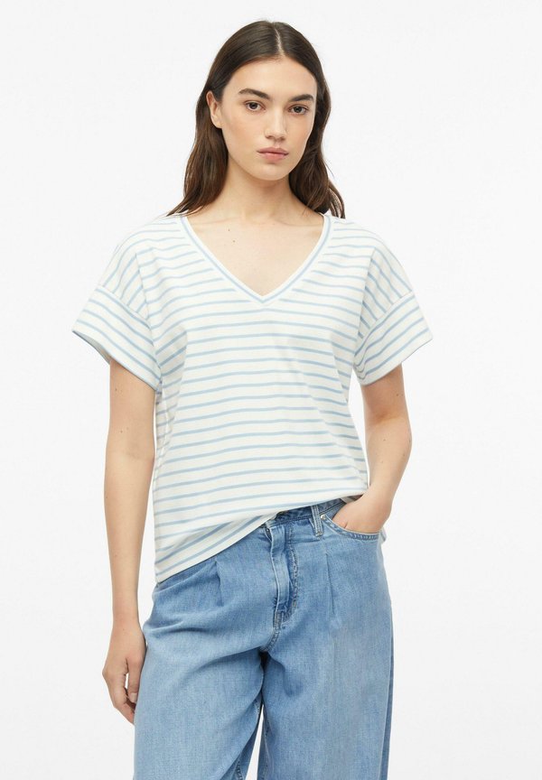 s.Oliver T-SHIRT - Print T-shirt - hellblau