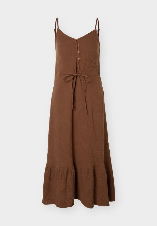 ONLY ONLTHYRA Midi - Day dress - pinecone