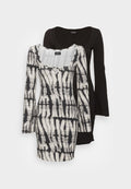 Even&Odd FLARED SLEEVES DRESS 2 pack