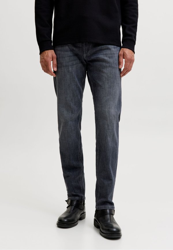 Jack & Jones REGULAR FIT JEANS JJICLARK JJEVAN GE 700 REGULAR FIT JEANS - Jeans Tapered Fit - grey denim