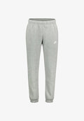 Nike Sportswear M NK CLUB BB CUFF PANT - Tracksuit bottoms - dk grey heather lt smoke grey white