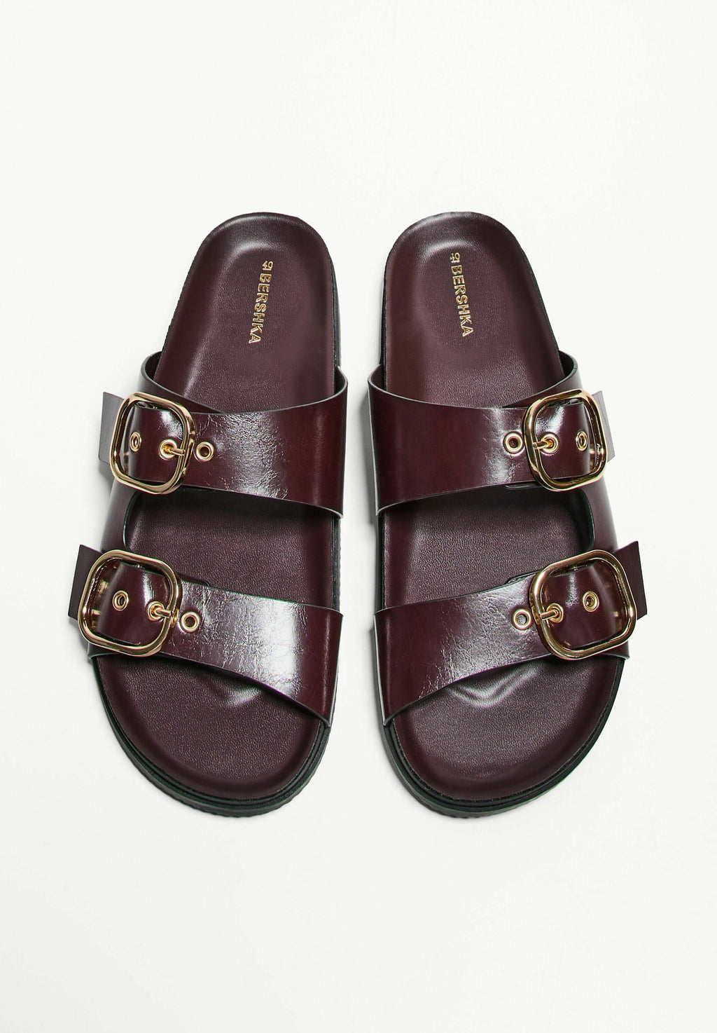 Bershka FLAT WITH BUCKLES