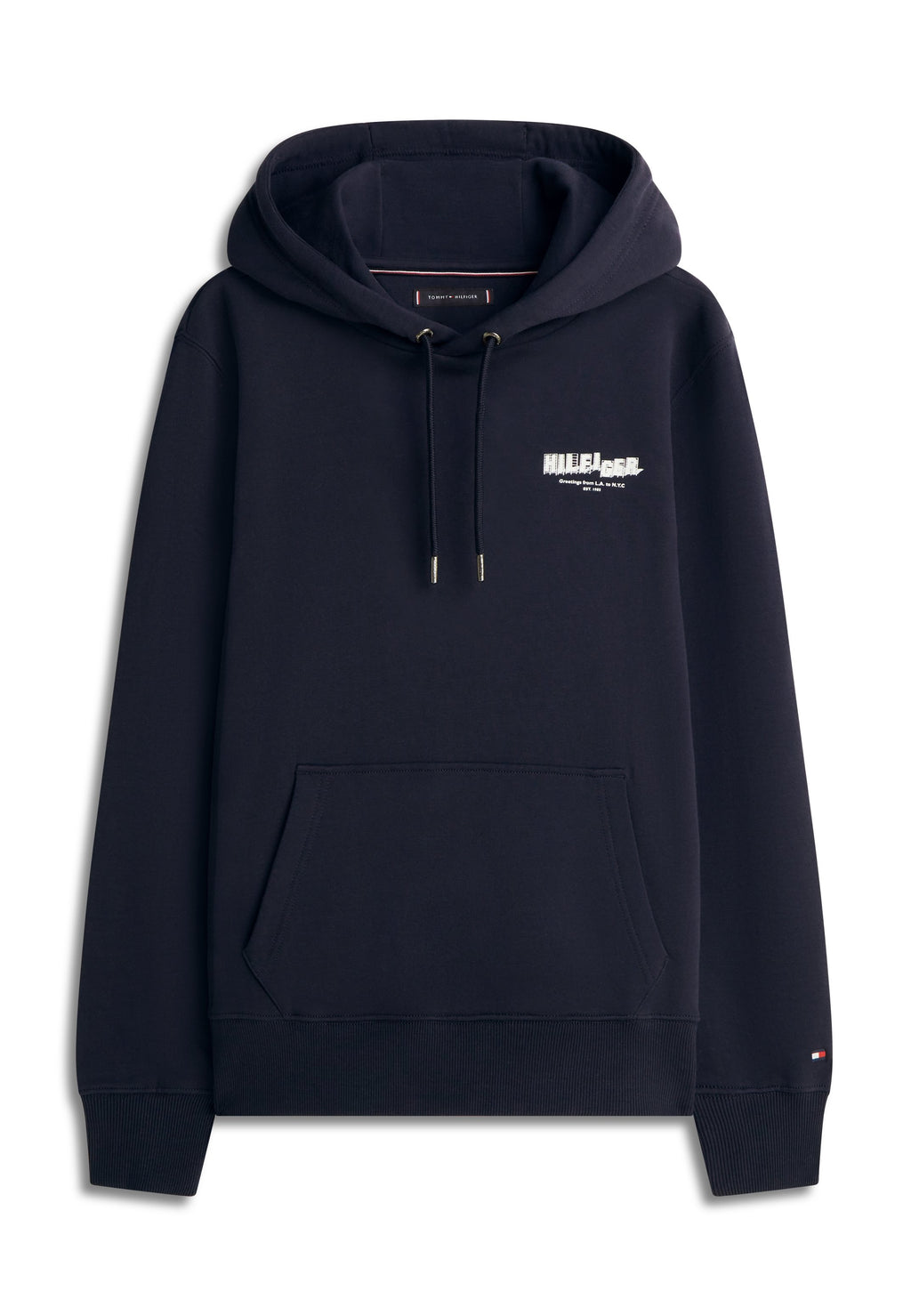 PHOTO PRINT TERRY DRAWSTRING HOODY Media 1