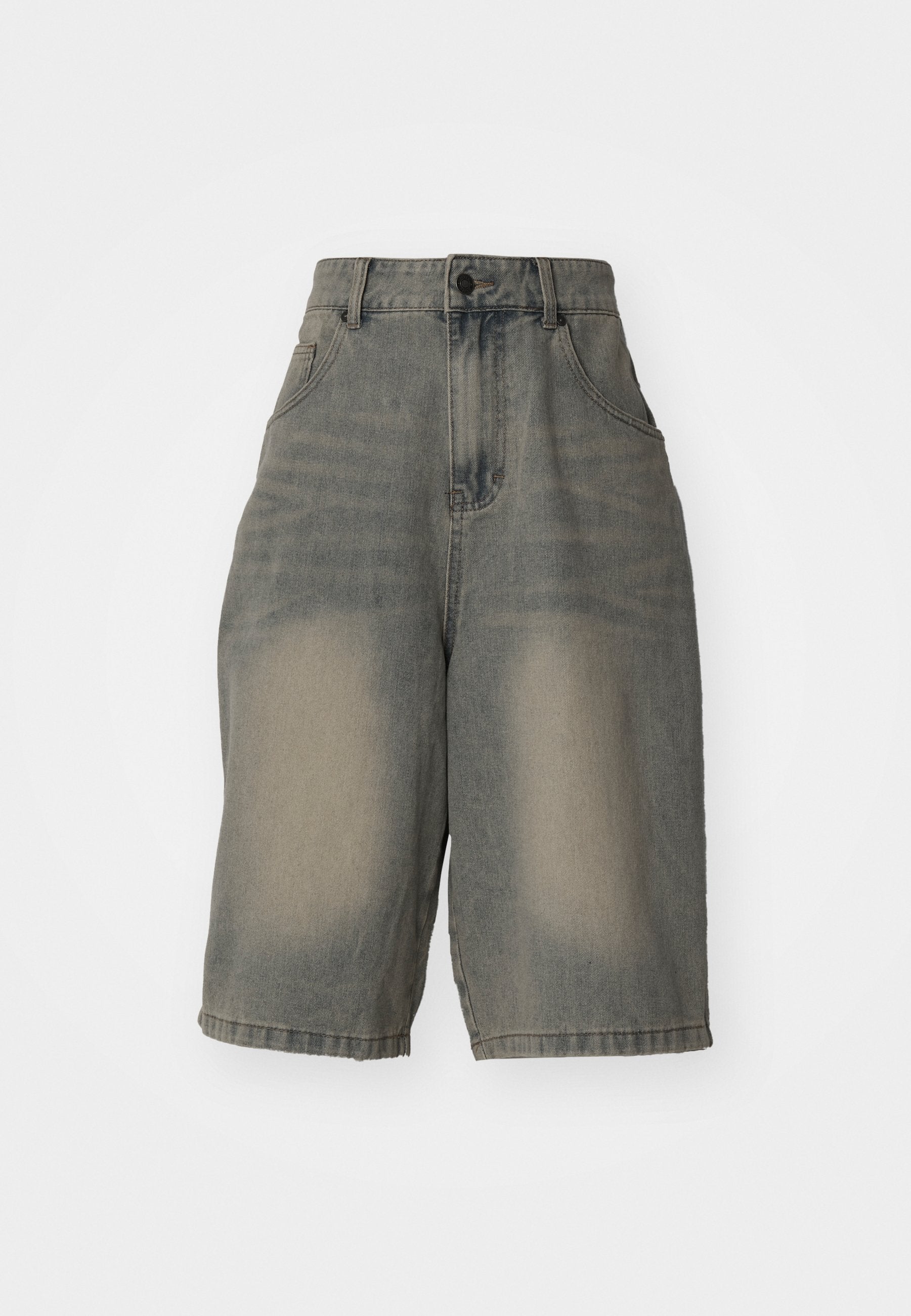 Jaded London LIGHT WASH JUMBO JORTS