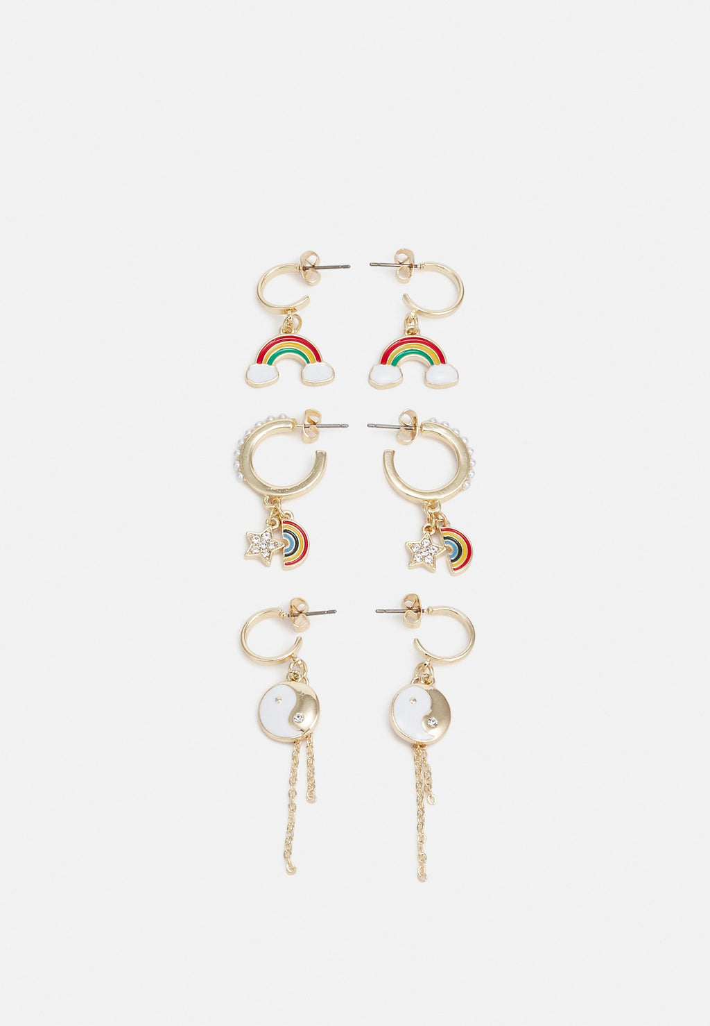 Pieces PCJENNY EARRINGS 3 PACK